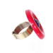 bague pvc rouge 38 euros