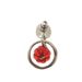 boucles d'oreilles rouges 54 euros