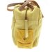 Sac alexandra cuir jaune profil