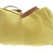 Sac alexandra cuir jaune verso