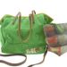 Sac laura daim vert 