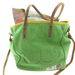 Sac laura daim vert ouvert