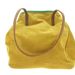 Sac laura cuir daim jaune verso