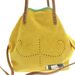 Sac laura daim jaune