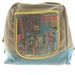 Sac pin bleu ouvert