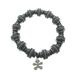 Bracelet pression noir 72 euros