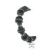 Bracelet pression hematite 72 euros