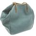 Sac laura cuir bleu verso