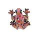 bague grenouille rose 