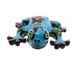 bague grenouille bleue 