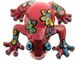 broche grenouille rouge