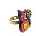 bague chat rouge profil 33 euros