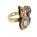 bague chat profil