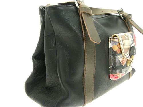 Sac chouette noir profil