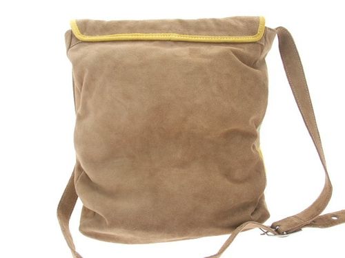 Sac elena daim camel verso