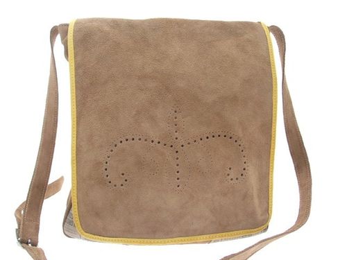 Sac elena daim camel