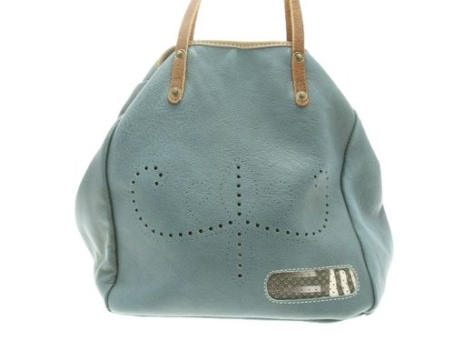 Sac laura cuir bleu