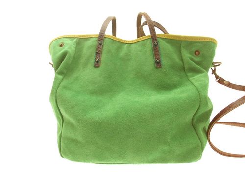 Sac laura daim vert verso