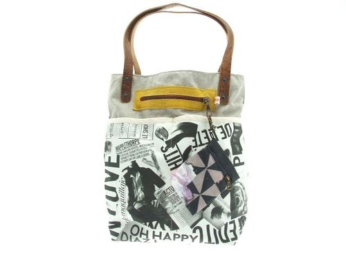 Sac suzan coton gris