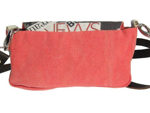 Pochette transfert rouge verso