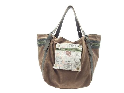 sac BB antoinette nubuck taupe - 287,50 euros