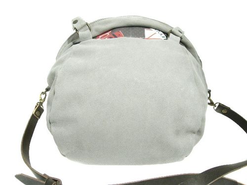 Sac bouboule gris verso