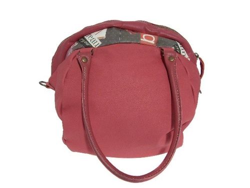 Sac bouboule rouge verso