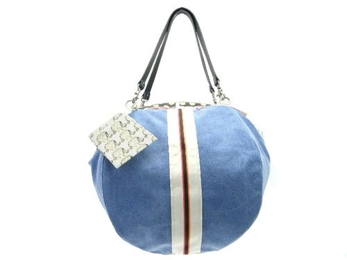 Sac new chris toile bleu - 163 euros