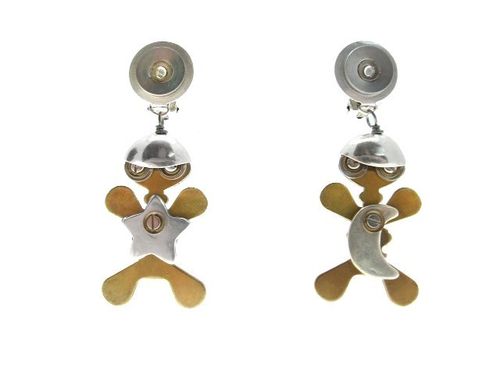 boucles d'oreilles aéro étoile - 92 euros