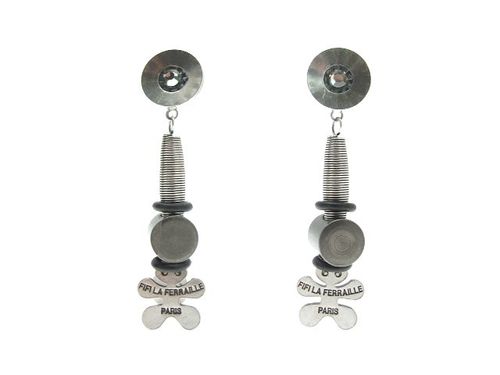 boucles d'oreilles pointeur - 57 euros