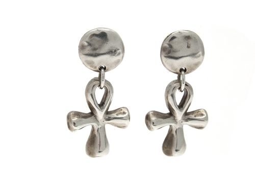 boucles d'oreilles croix 58 euros