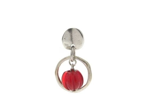 boucles d'oreilles rouges 54 euros