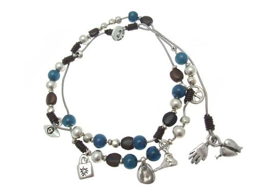 Collier 13318 bleu - 173 euros