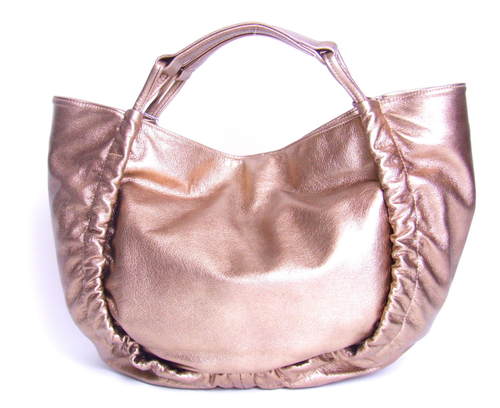 Sac mini tutu cuir or