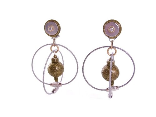 Boucles d'oreilles Fifi la Ferraille balancier 104 euros